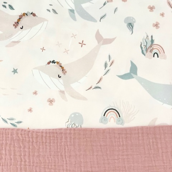 Couverture d'été bébé ocean boho
