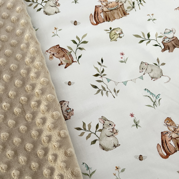 Coussin plat garden party