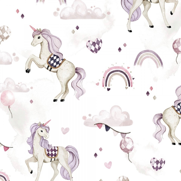 tissu licorne