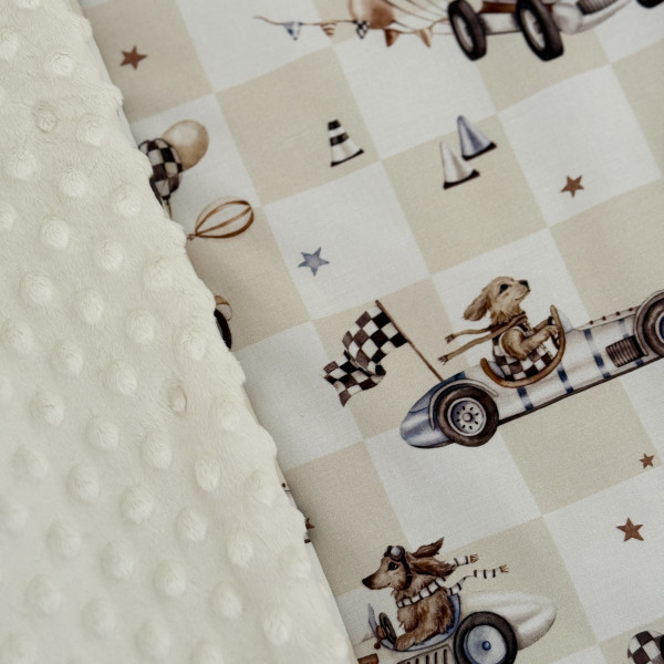 Couverture bébé 1,2,3 vroom!