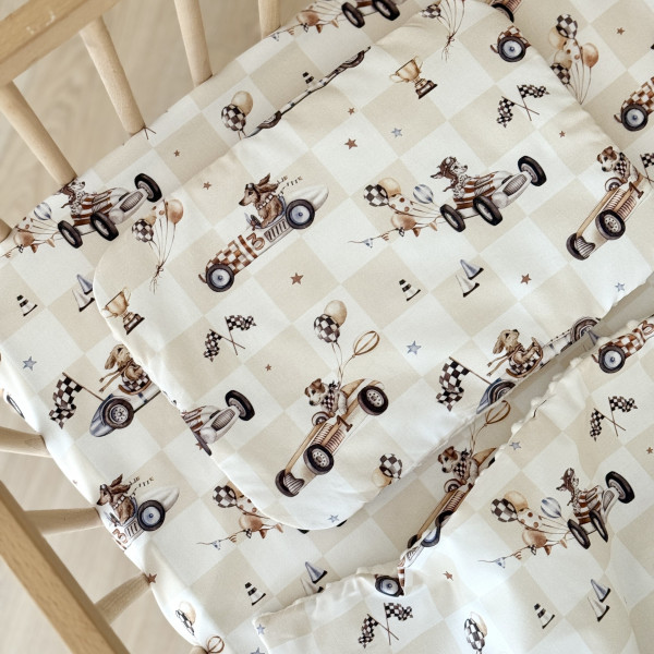 Coussin plat 1,2,3 vroom!