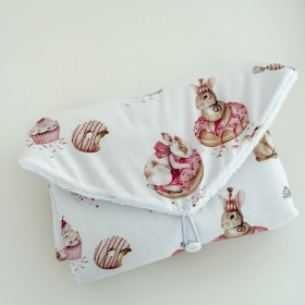 Tapis à langer donut bunny