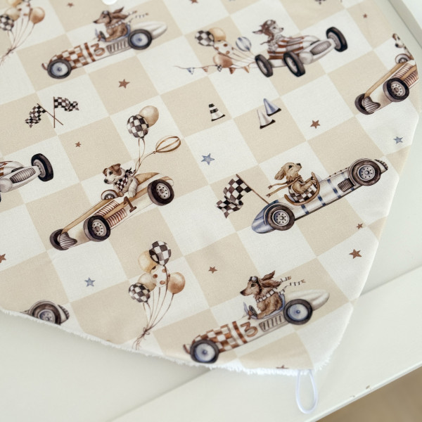 Tapis à langer 1,2,3 vroom!