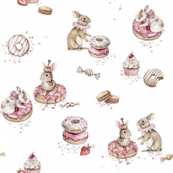 Pochette à couches donut bunny