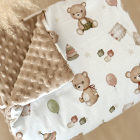 Couverture bébé teddy bear