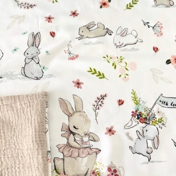 couverture d'été oh my bunny